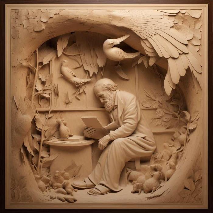 نموذج ثلاثي الأبعاد لآلة CNC 3D Art 